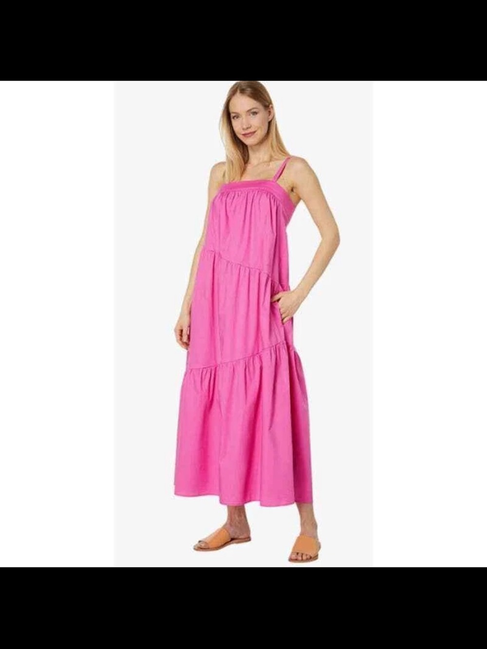 Donna Morgan Tiered Maxi Sundress